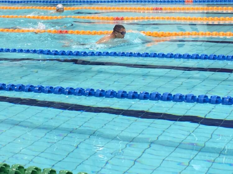涪陵举办全国游泳锻炼等级标准达标活动