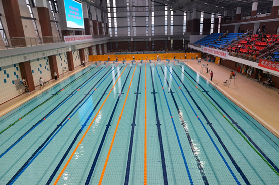 涪陵奥体中心游泳馆2018年1月16日重装开业